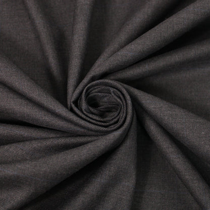 Tissu flanelle viscose - à carreaux - ton gris foncé - photo 1/5 | So Tissus