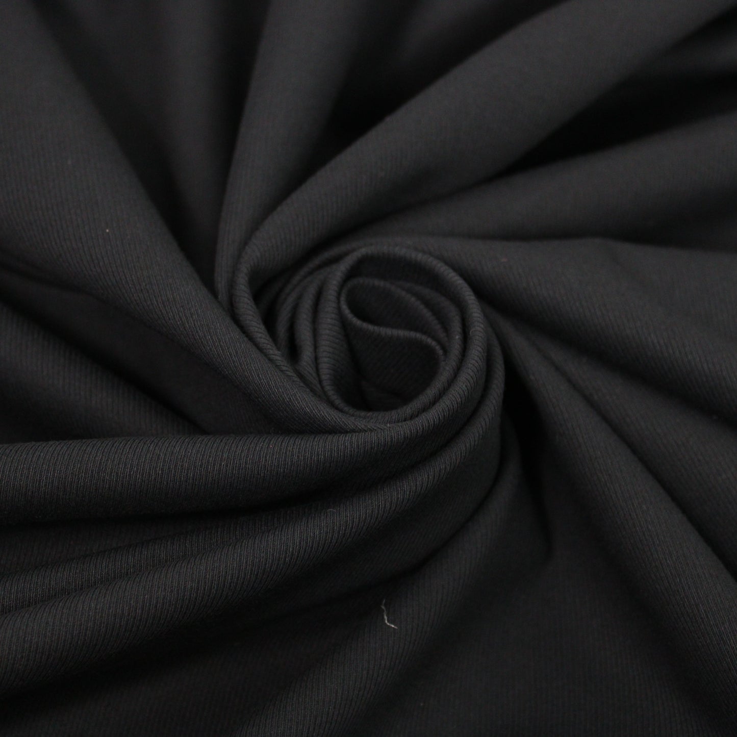 Tissu toile coton stretch - noir - photo 1/4 | So Tissus