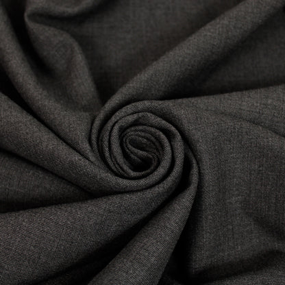 Tissu crêpe lourd - gris anthracite - photo 1/4 | So Tissus
