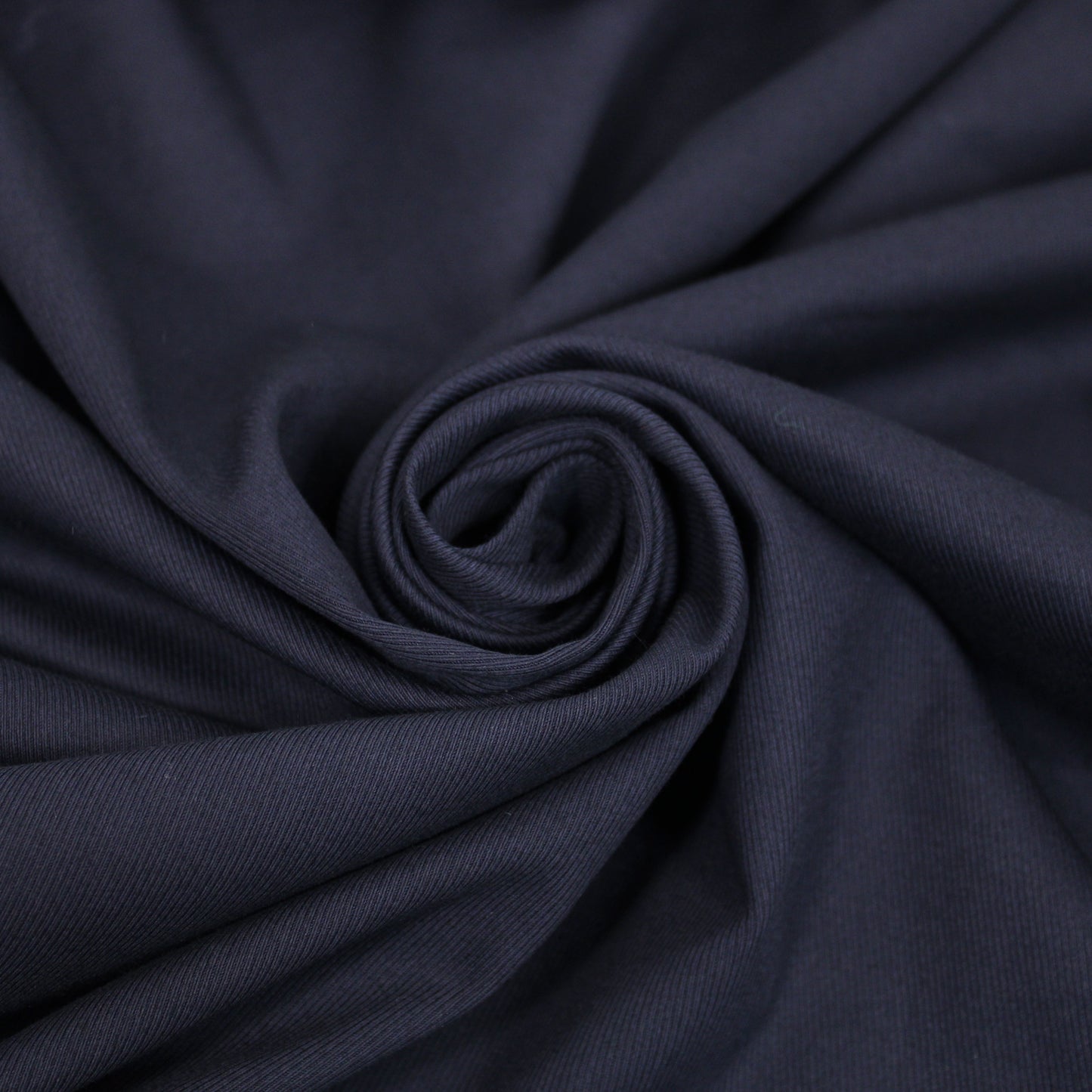 Tissu toile coton stretch - bleu marine - photo 1/4 | So Tissus