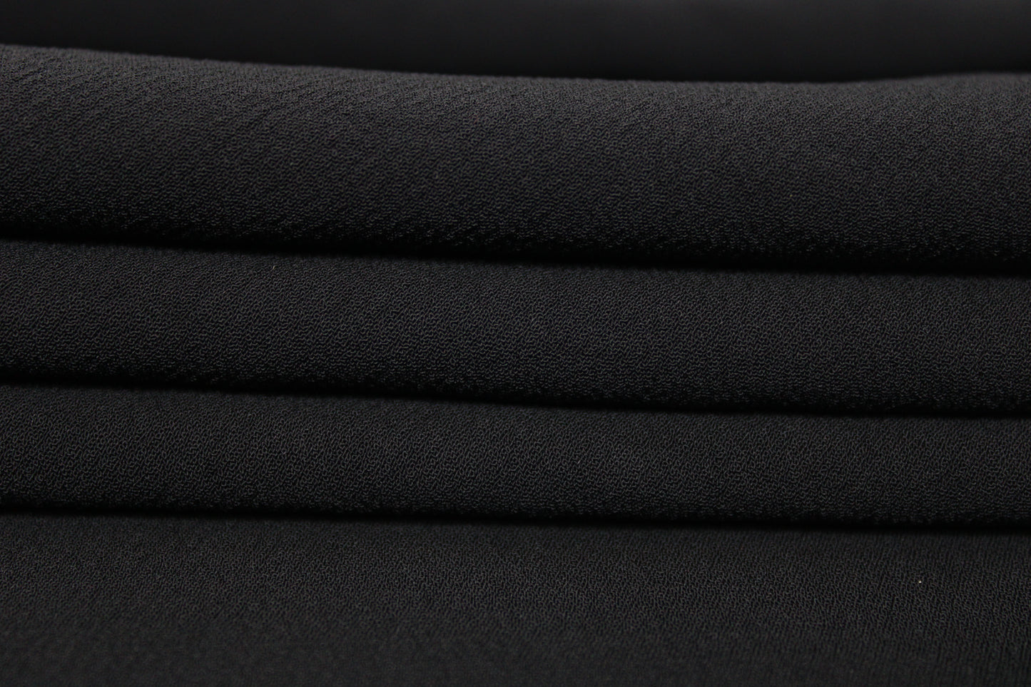 Tissu crêpe japonais - noir - photo 2/4 | So Tissus