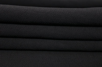 Tissu crêpe japonais - noir - photo 2/4 | So Tissus