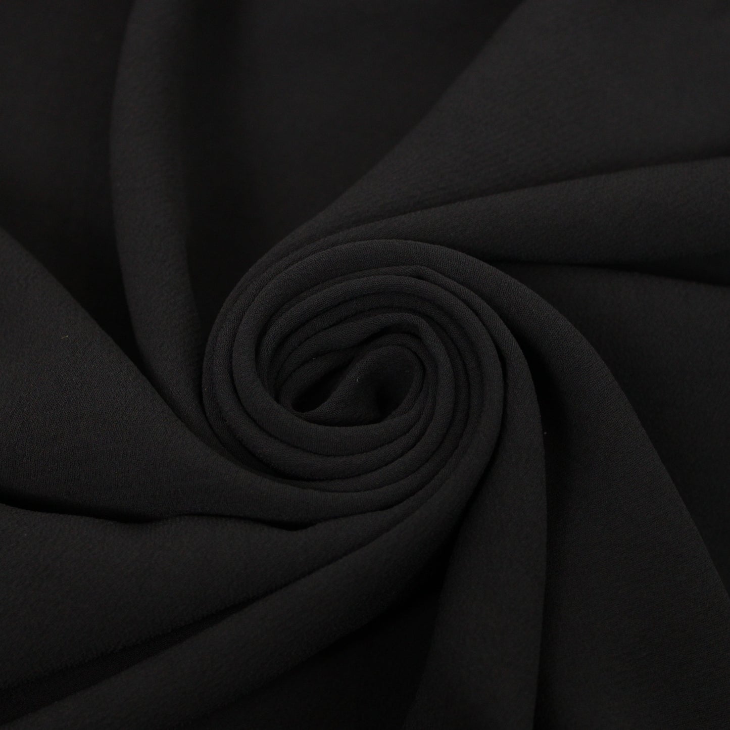 Tissu crêpe japonais - noir - photo 1/4 | So Tissus