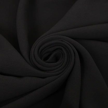 Tissu crêpe japonais - noir - photo 1/4 | So Tissus