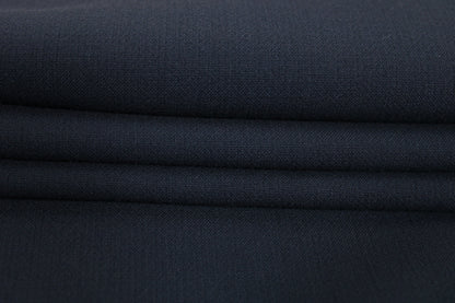 Tissu crêpe lourd - bleu marine - photo 2/4 | So Tissus