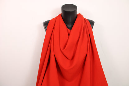 Tissu crêpe japonais - rouge braise - photo 3/4 | So Tissus