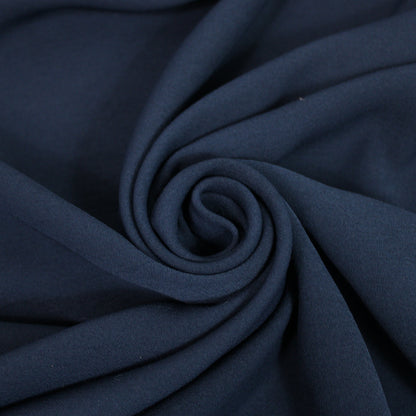 Tissu crêpe japonais stretch - bleu marine - photo 1/4 | So Tissus