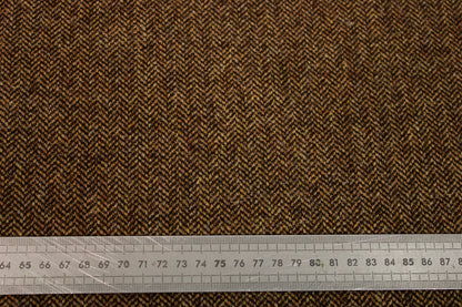 Tissu flanelle de laine - chevron - ton marron - photo 5/5 | So Tissus