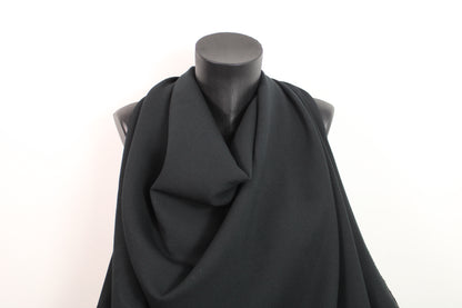 Tissu crêpe lourd - noir - photo 4/4 | So Tissus