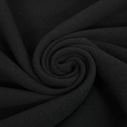 Tissu drap de laine gratté - noir - photo 1/4 | So Tissus