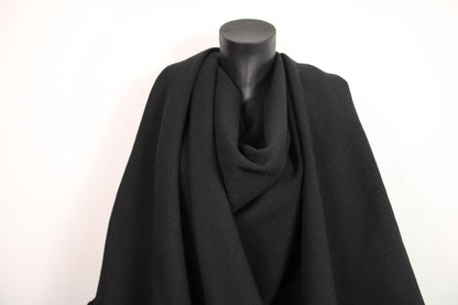 Tissu drap de laine gratté - noir - photo 4/4 | So Tissus