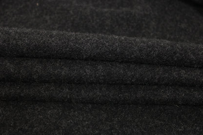 Tissu drap de laine - gris foncé chiné - photo 2/4 | So Tissus
