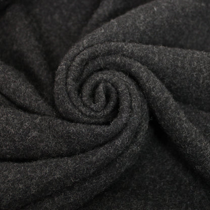 Tissu drap de laine - gris foncé chiné - photo 1/4 | So Tissus