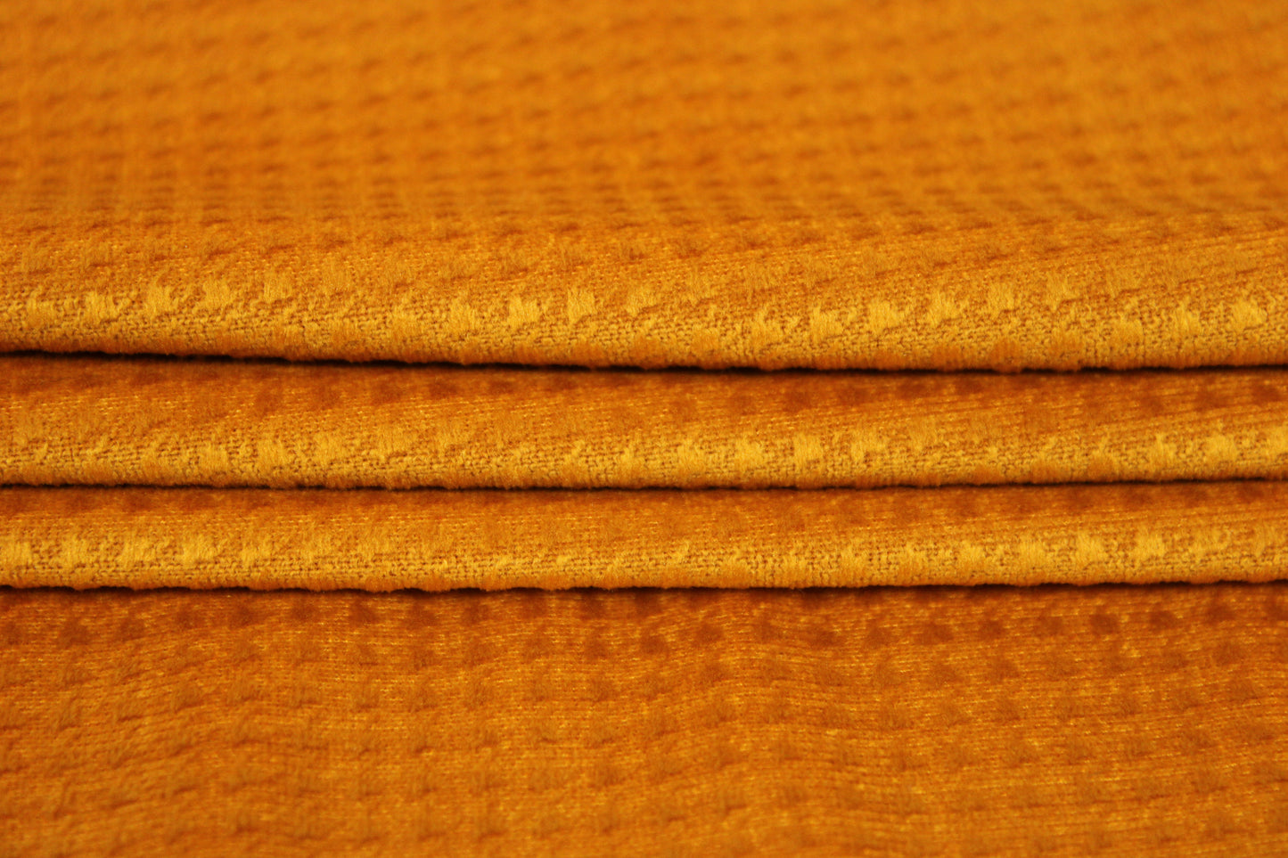 Tissu velours texturé - moutarde - photo 2/4 | So Tissus