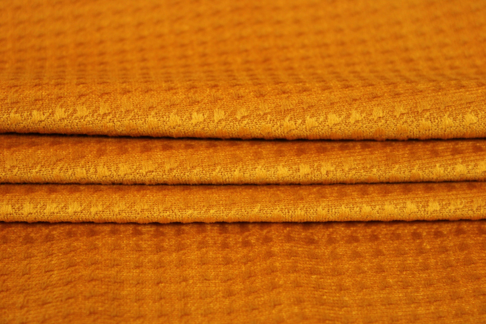Tissu velours texturé - moutarde - photo 2/4 | So Tissus