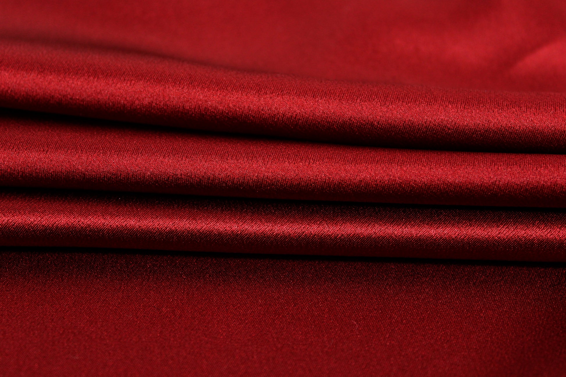 Tissu satin de soie - grenat - photo 2/4 | So Tissus