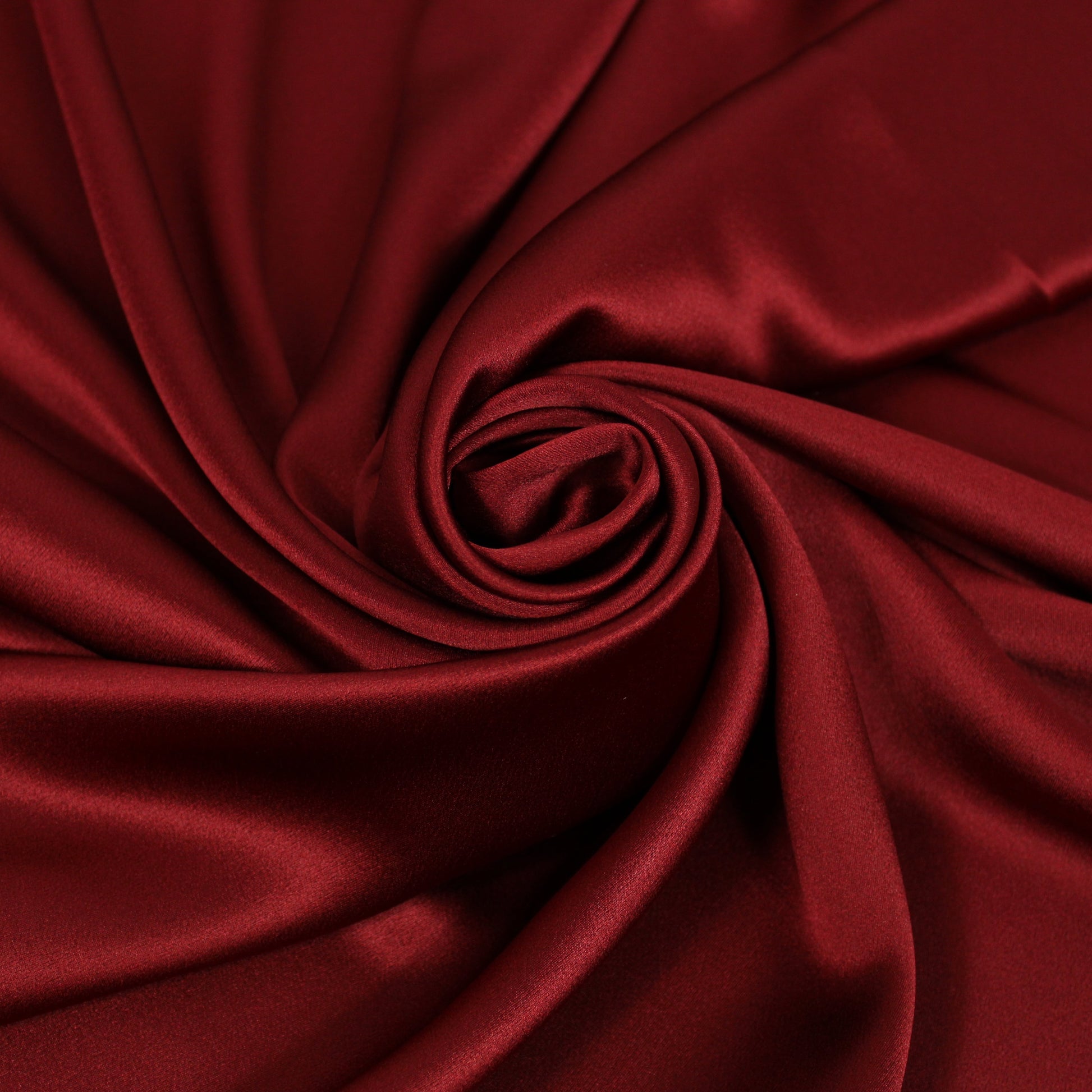 Tissu satin de soie - grenat - photo 1/4 | So Tissus