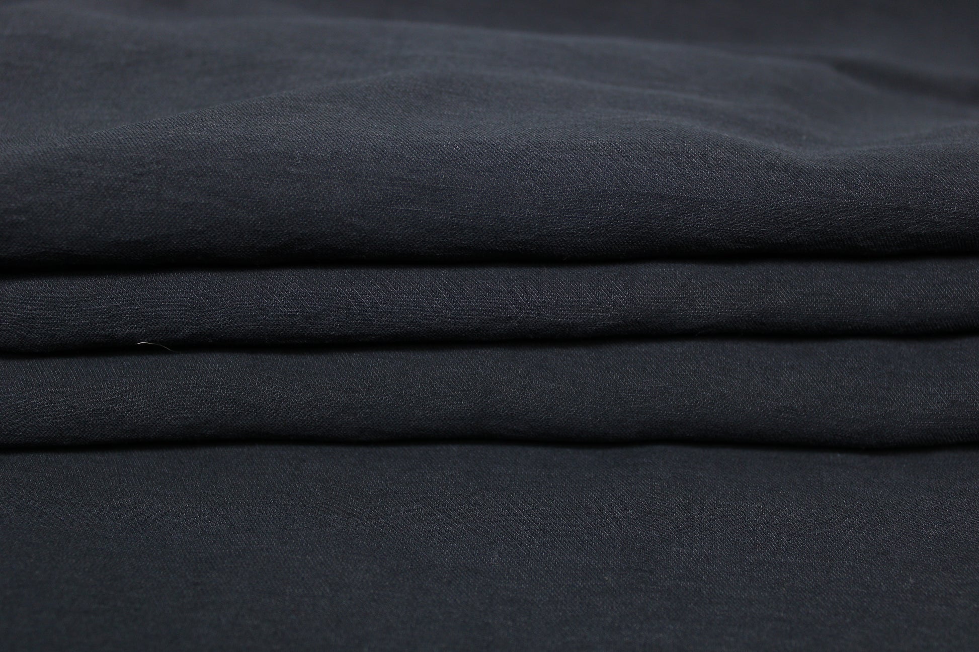 Tissu twill viscose - gris bleu foncé - photo 2/4 | So Tissus