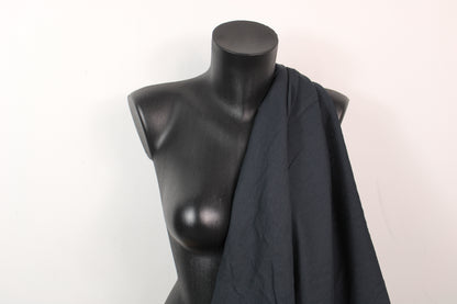 Tissu twill viscose - gris bleu foncé - photo 3/4 | So Tissus