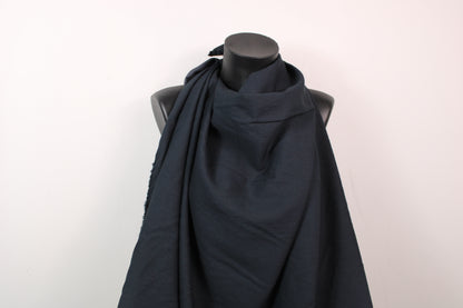 Tissu twill viscose - gris bleu foncé - photo 4/4 | So Tissus
