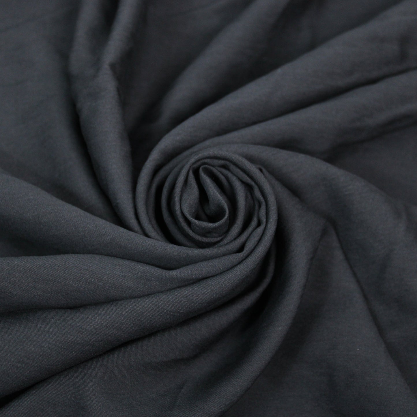 Tissu twill viscose - gris bleu foncé - photo 1/4 | So Tissus