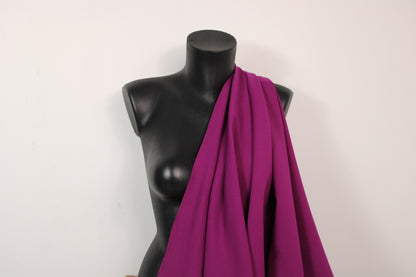 Tissu milano - magenta - photo 3/4 | So Tissus