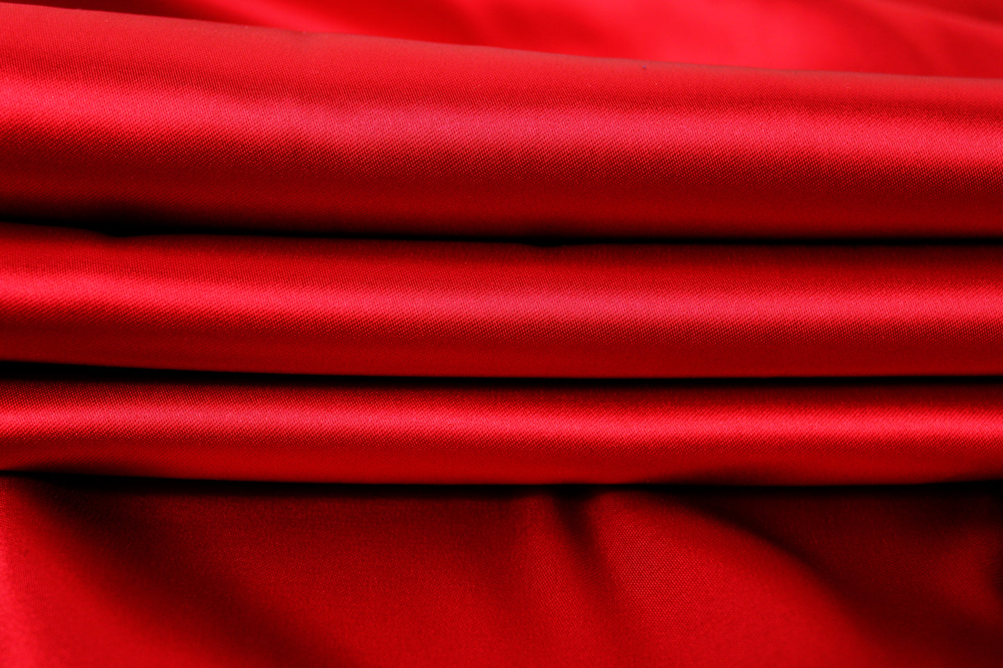 Tissu double satin - rouge - photo 2/4 | So Tissus