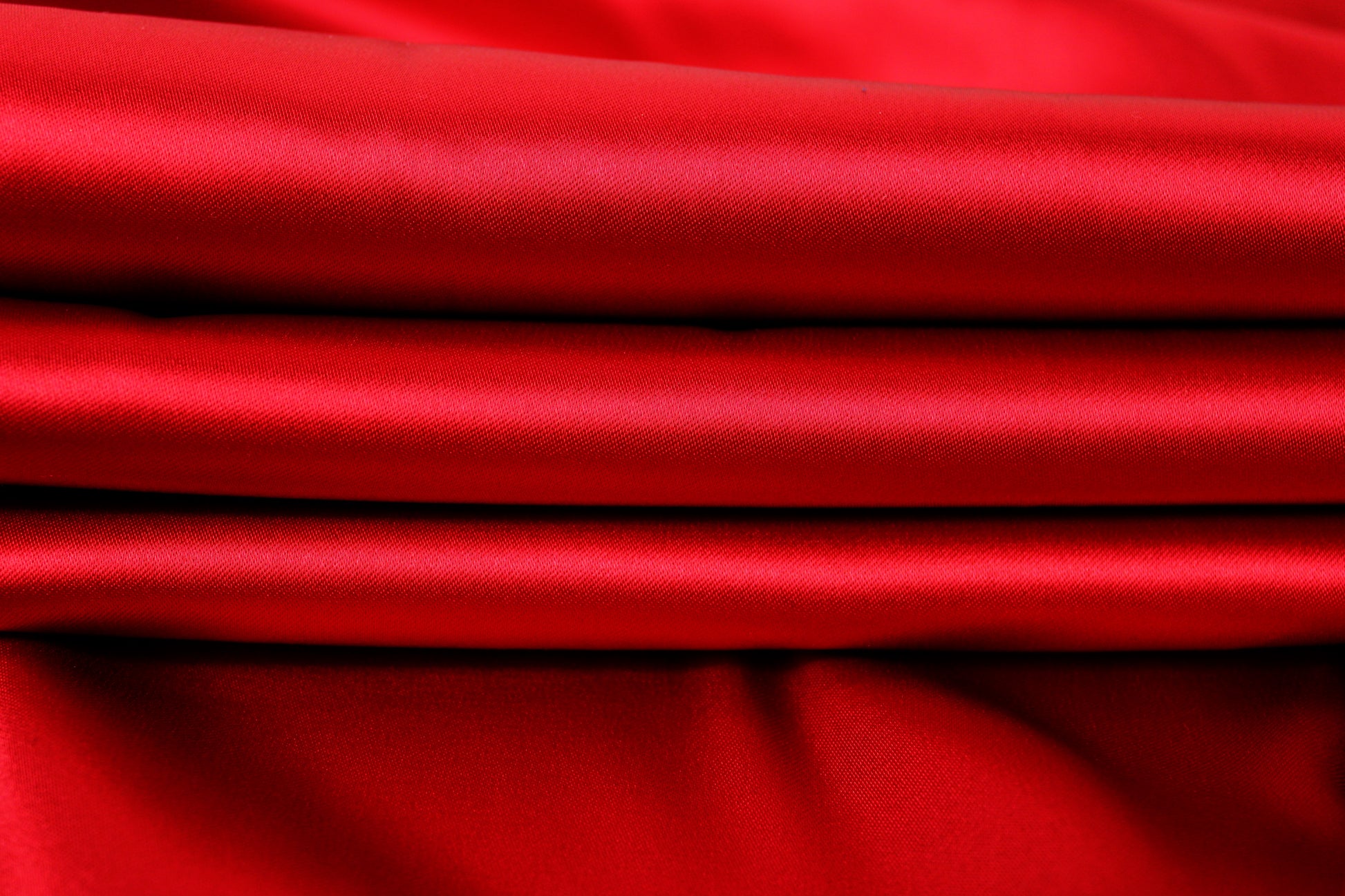 Tissu double satin - rouge - photo 2/4 | So Tissus