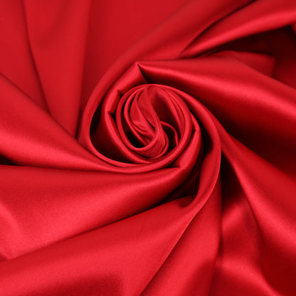 Tissu double satin - rouge - photo 1/4 | So Tissus
