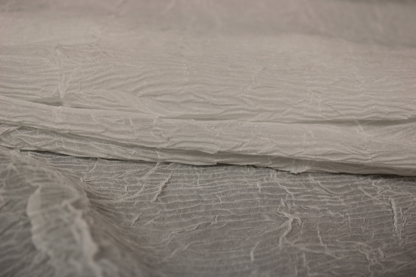 Tissu crêpon  - blanc - photo 2/4 | So Tissus