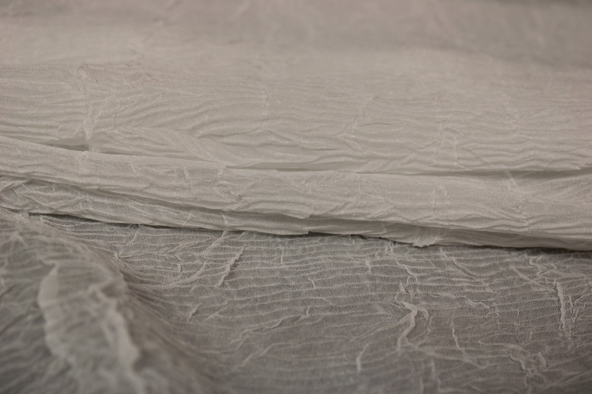 Tissu crêpon  - blanc - photo 2/4 | So Tissus