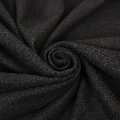 Tissu flanelle de laine - gris anthracite - photo 1/4 | So Tissus
