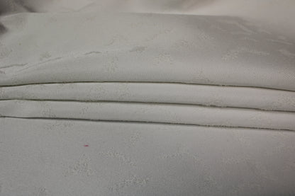 Tissu brocart motif chauve-souris - blanc - photo 2/4 | So Tissus