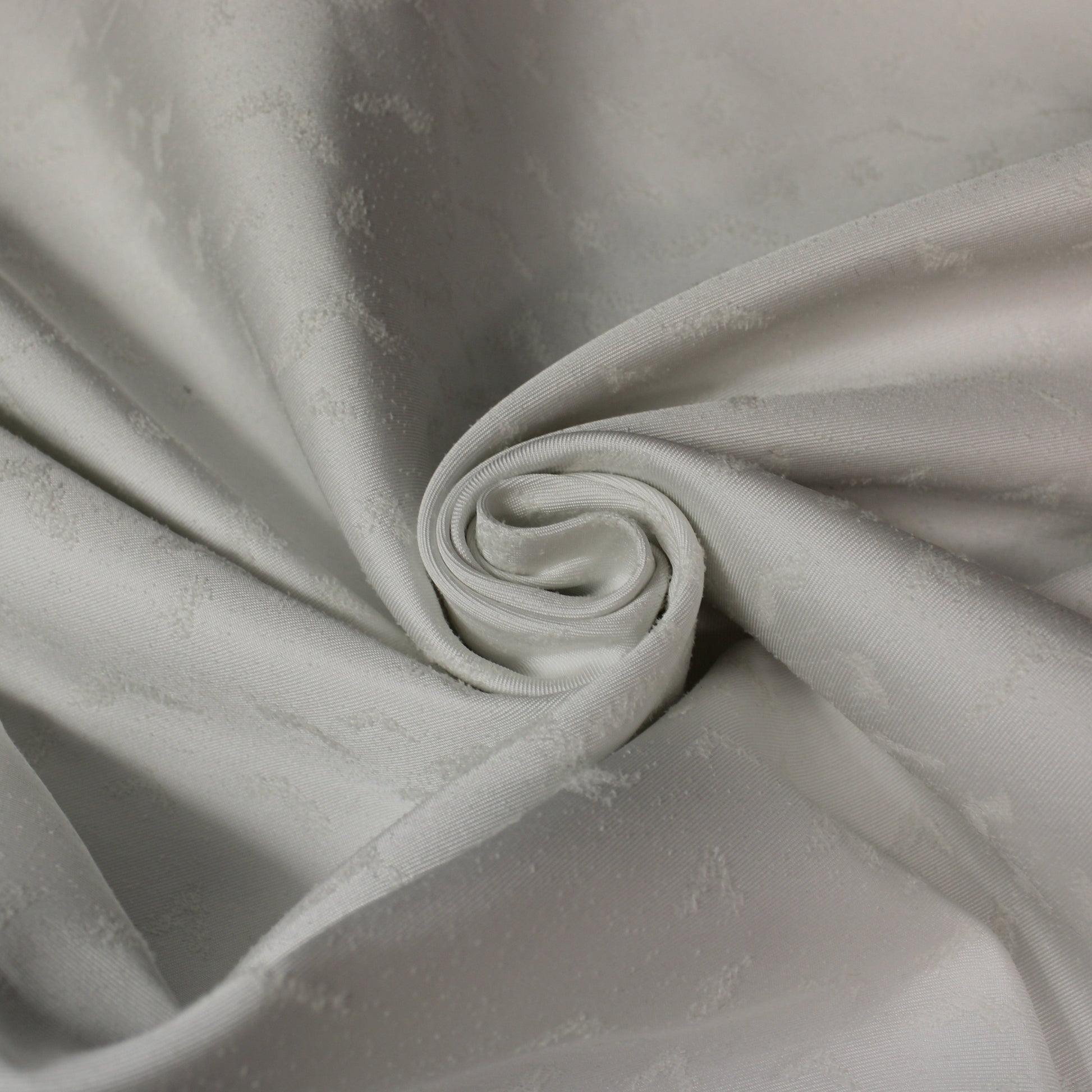 Tissu brocart motif chauve-souris - blanc - photo 1/4 | So Tissus