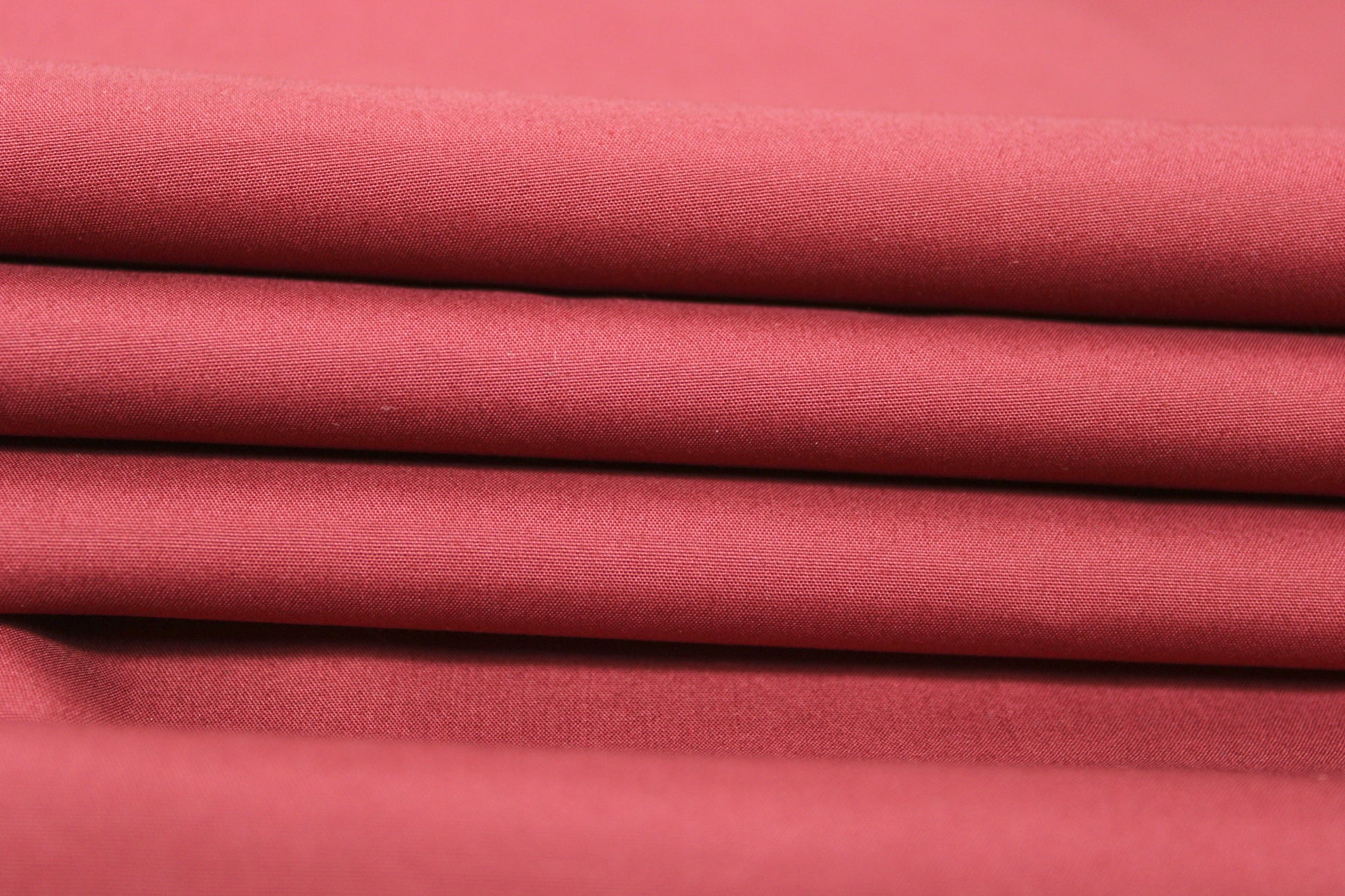 Tissu popeline coton premium - rouge bourgogne - photo 2/4 | So Tissus