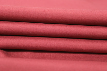 Tissu popeline coton premium - rouge bourgogne - photo 2/4 | So Tissus