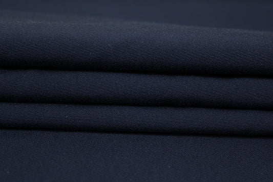 Tissu technique toile imperméable - bleu marine - photo 2/4 | So Tissus