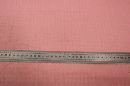Tissu broderie anglaise - saumon - photo 5/5 | So Tissus
