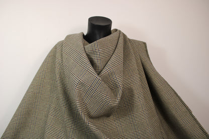 Tissu laine - prince de galles - ton kaki - photo 4/5 | So Tissus