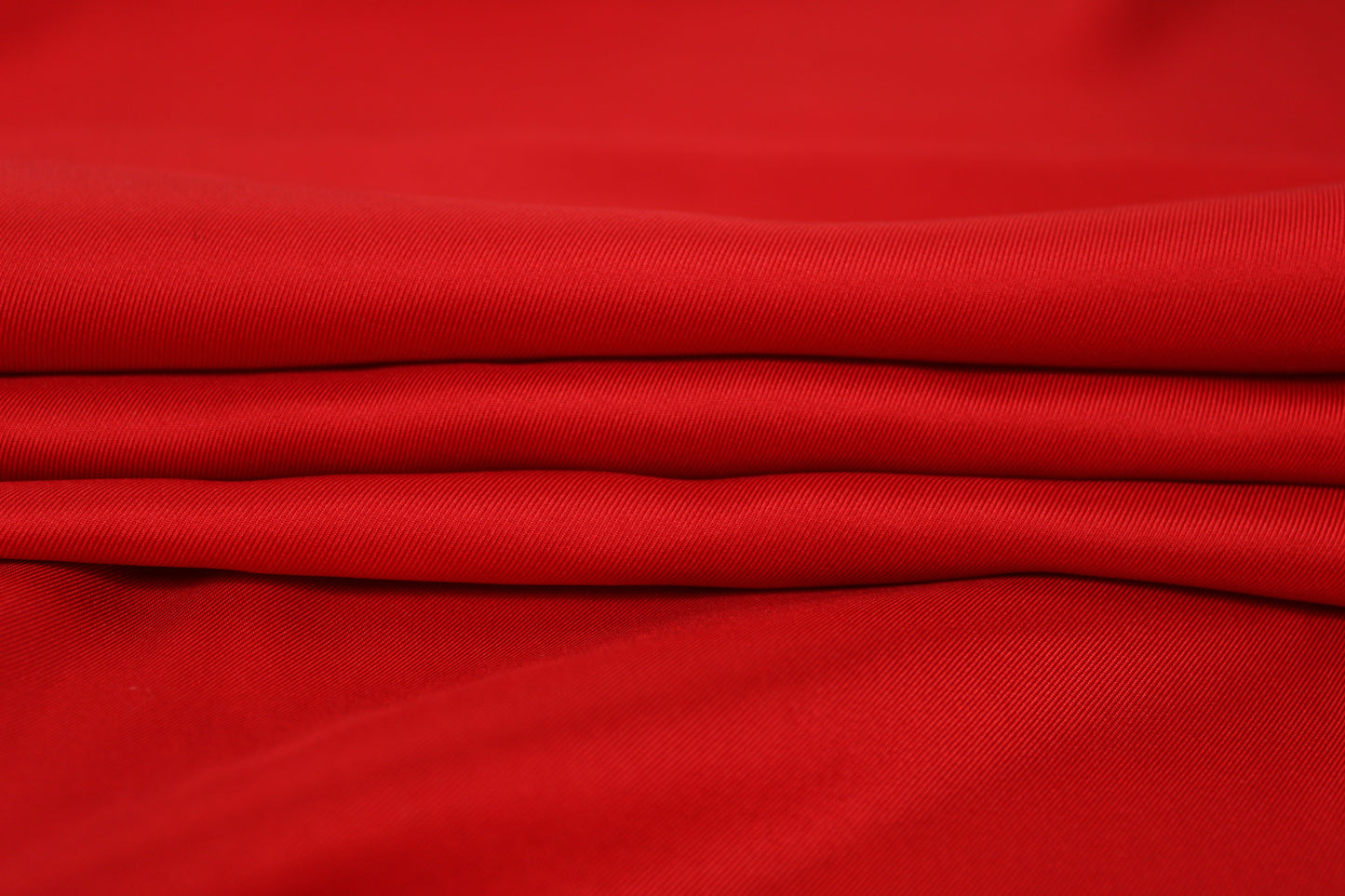 Tissu twill de soie - rouge - photo 2/4 | So Tissus