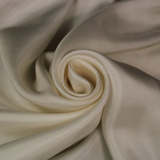 Tissu twill de soie - ivoire - photo 1/4 | So Tissus