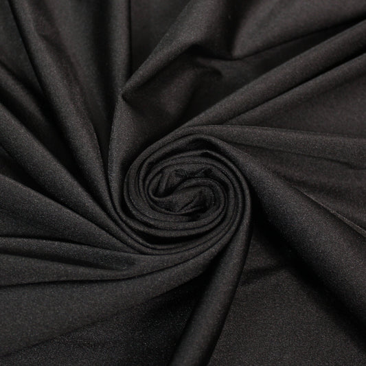Tissu maille maillot de bain - noir - photo 1/4 | So Tissus