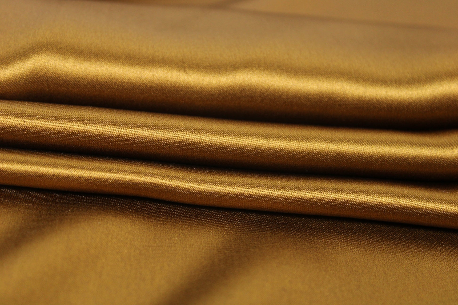 Tissu satin de soie - cognac - photo 2/4 | So Tissus