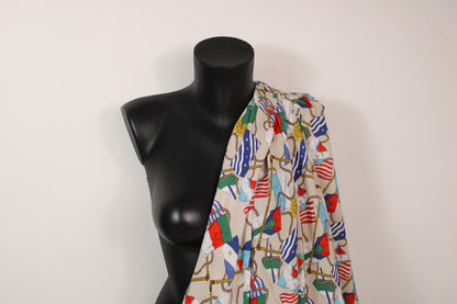 Tissu viscose - imprimé drapeau - multicolore - photo 2/4 | So Tissus