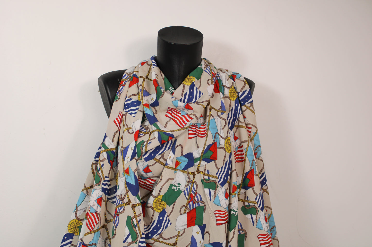 Tissu viscose - imprimé drapeau - multicolore - photo 3/4 | So Tissus