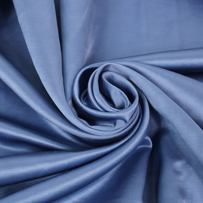 Tissu satin de viscose - bleu pastel - photo 1/4 | So Tissus