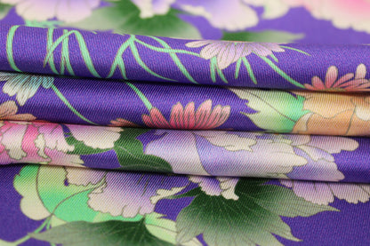 Tissu twill - imprimé fleuri - multicolore - photo 2/5 | So Tissus