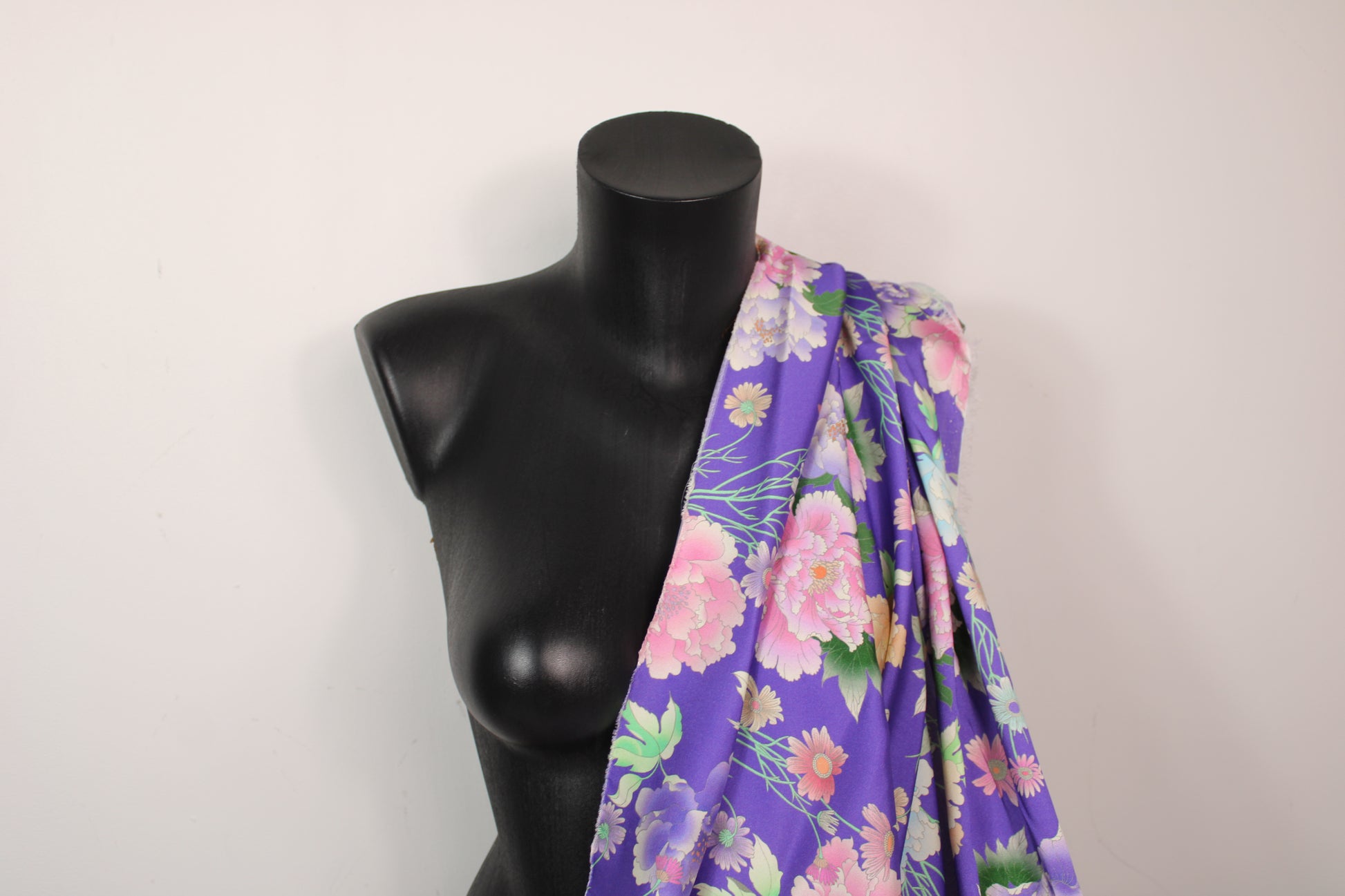 Tissu twill - imprimé fleuri - multicolore - photo 3/5 | So Tissus