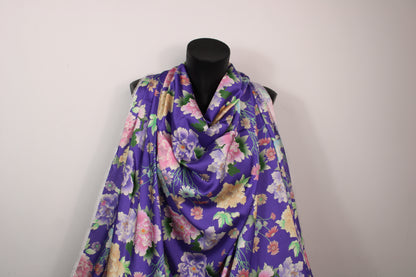 Tissu twill - imprimé fleuri - multicolore - photo 4/5 | So Tissus