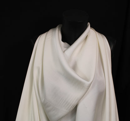 Tissu satin de viscose - blanc - photo 4/4 | So Tissus